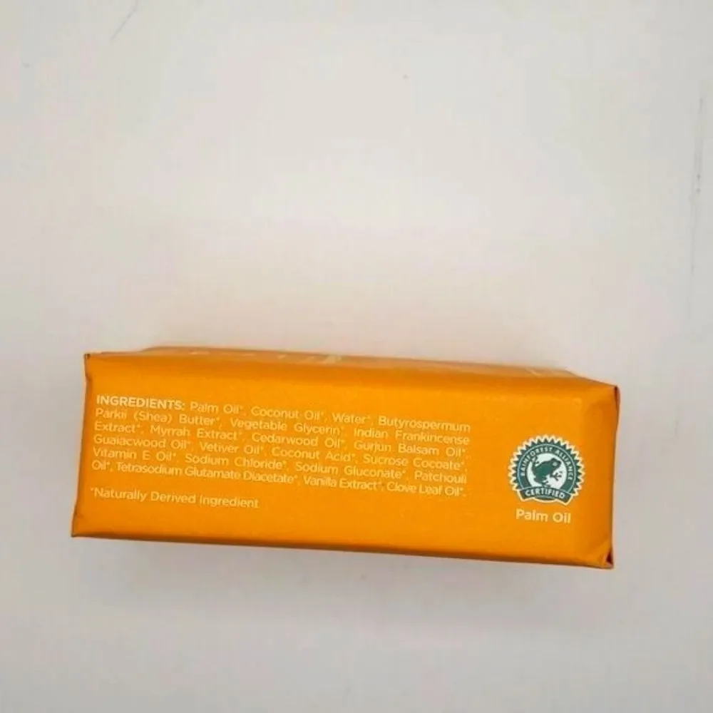Sunaroma Shea Butter Frankincense Bar Soap